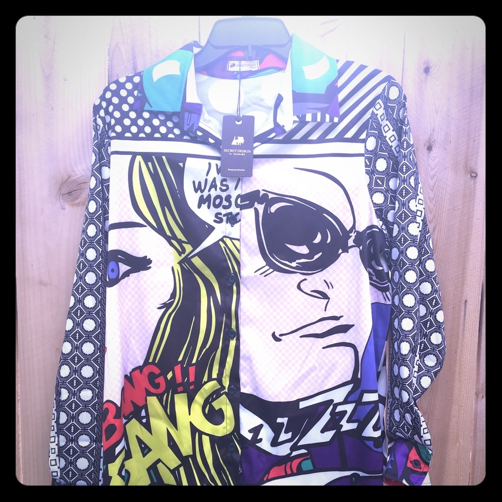Vintage retro” blouse